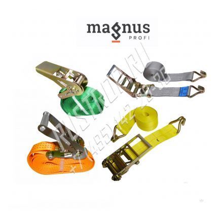 Фото товара Ремни для стяжки груза (Magnus-Profi) 12 м